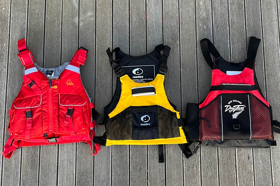 Choosing a PFD (Lifejacket) for Multisport Kayaking